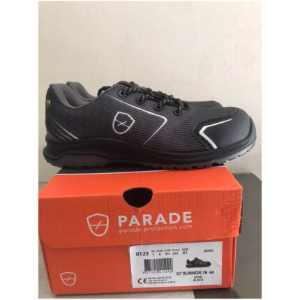 Sepatu Safety Parade Runnor S1P Hitam